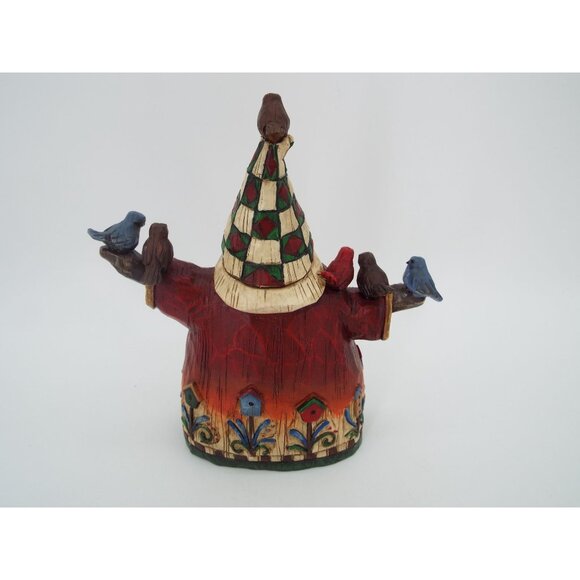Jim Shore Heartwood Creek 2002 Santa with Birds Ornament Figurine Enesco - Picture 3 of 9